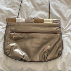 Metallic Tote